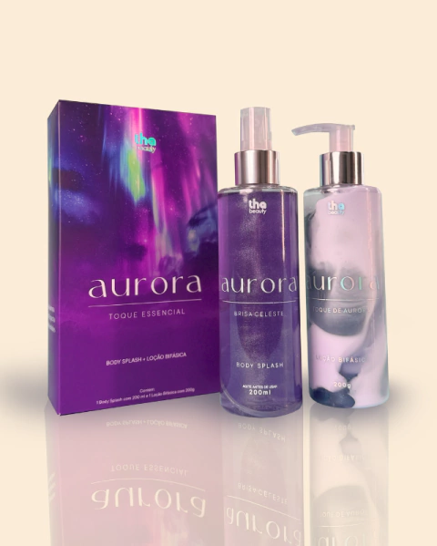 Kit Aurora: Body Splash + Loção Hidratante - comprar online
